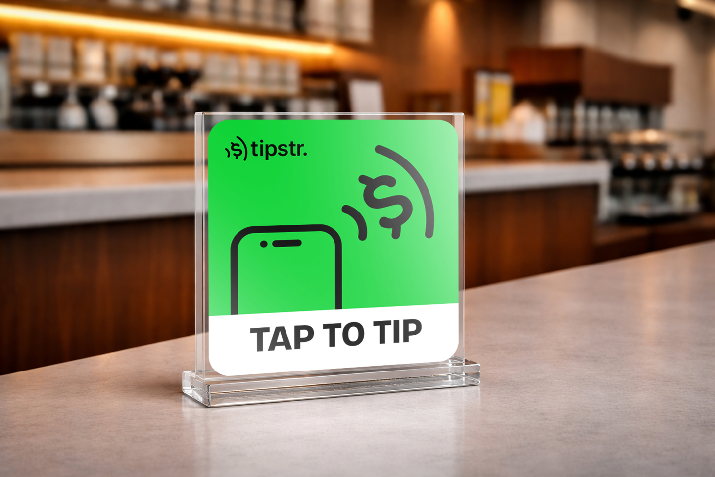 Tippable Acrylic Stand